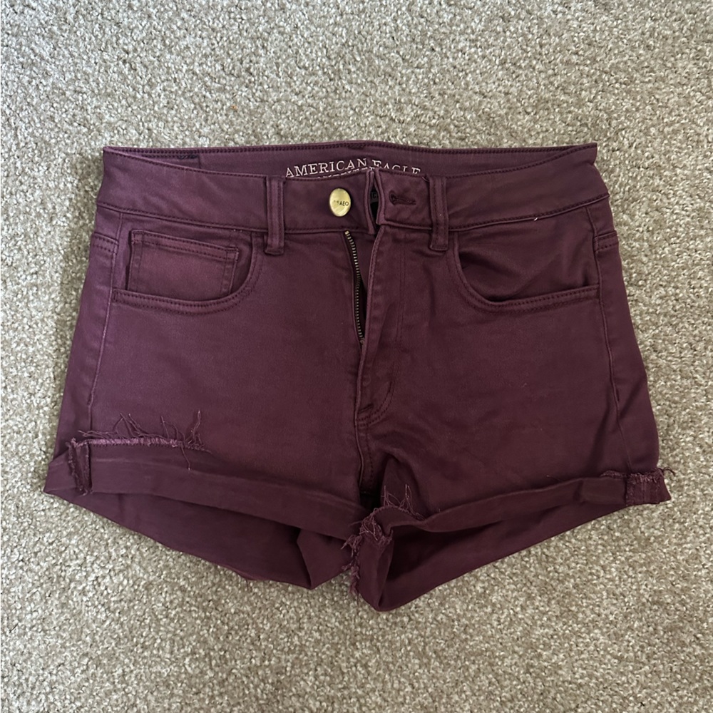 American Eagle high rise stretchy shorts